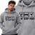 BLUZA Z KAPTUREM  SPORTY WALKI   EAT SLEEP FIGHT